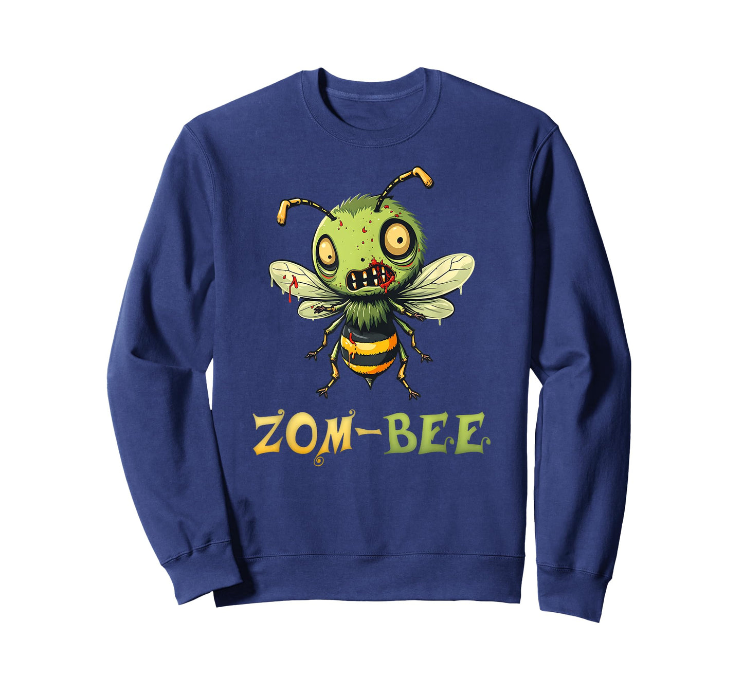 Zom-bee Adorably Creepy Funny Zombie Bee Pun T-Shirt