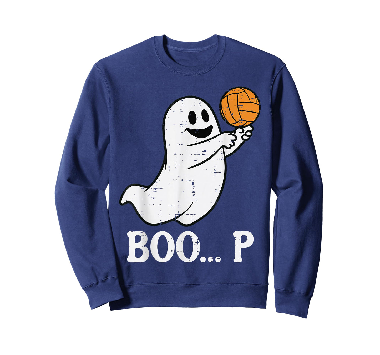Halloween Ghost Volleyball Boo Costume Sports Women Men Kids T-Shirt