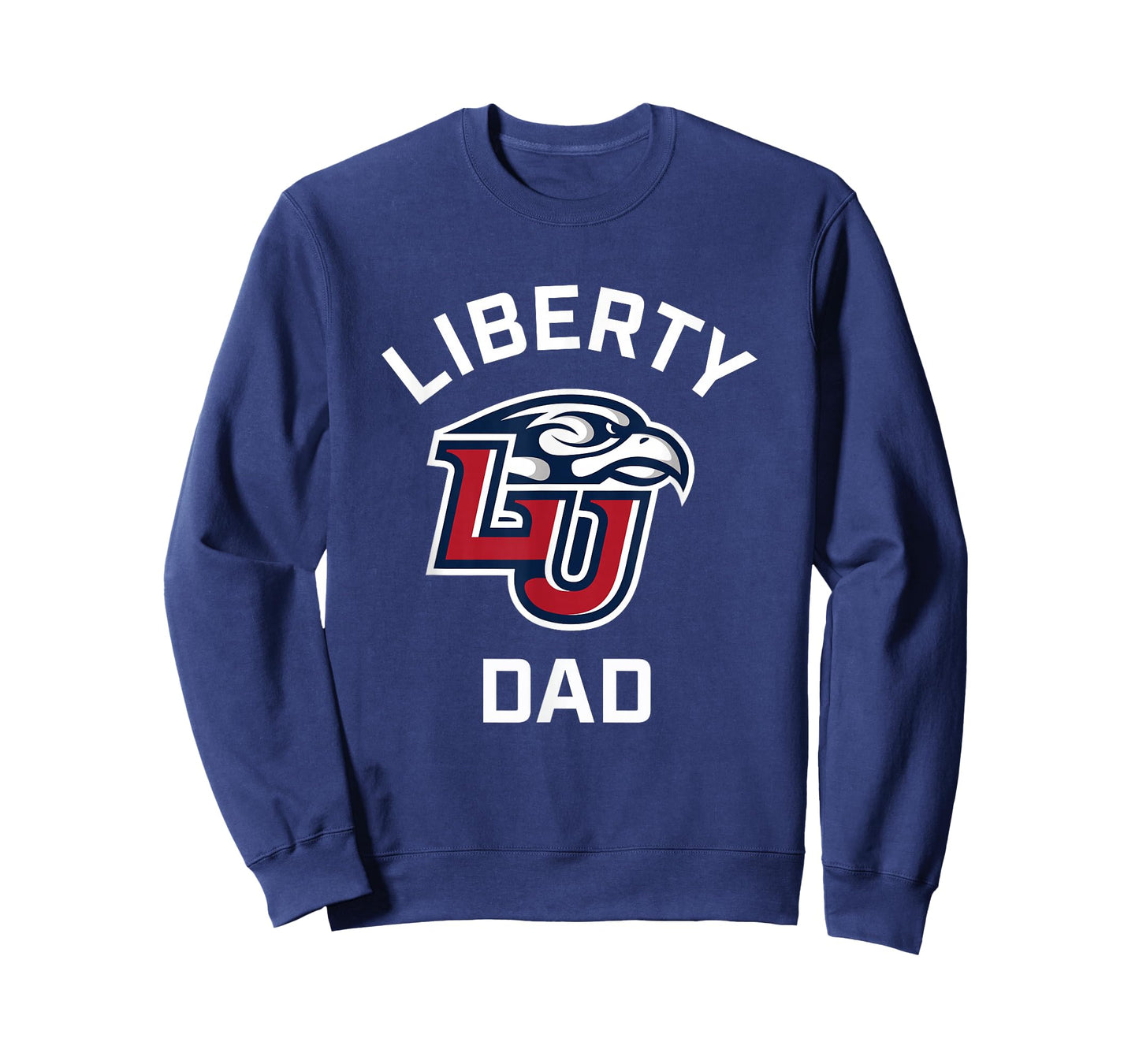 Liberty University Flames Arched Dad T-Shirt