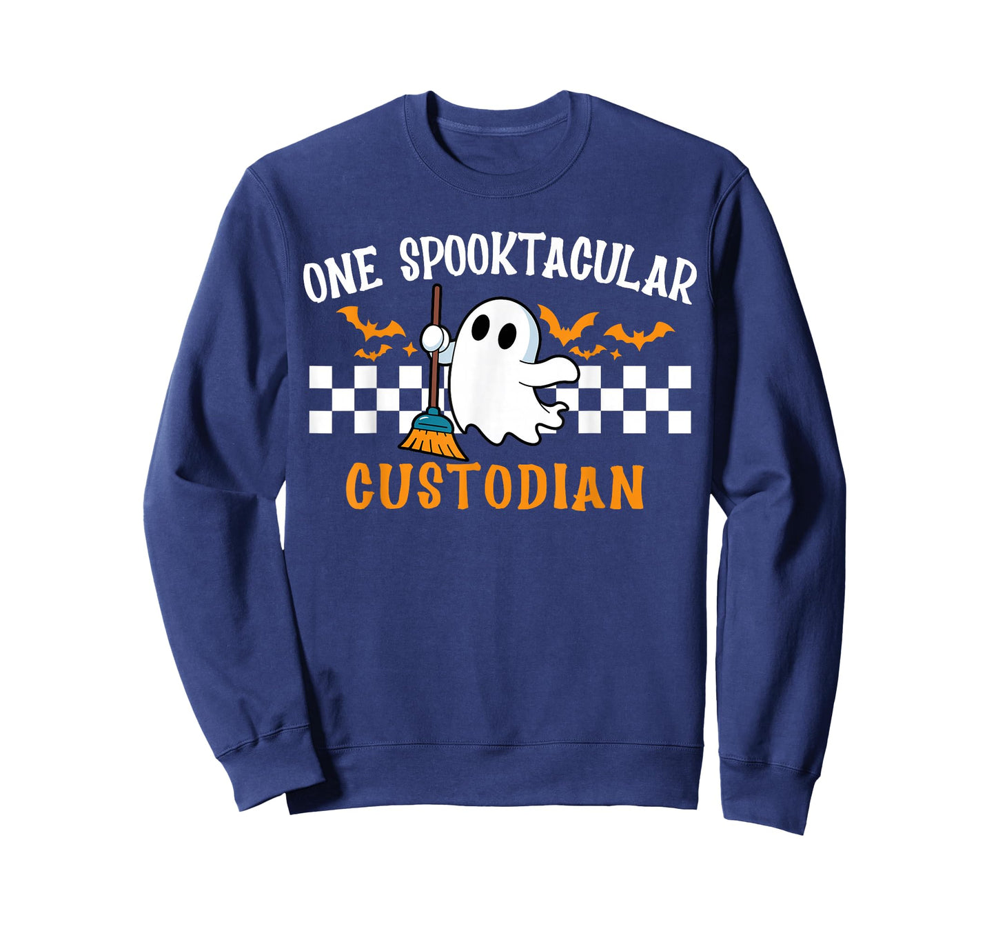 Spooktacular Custodian School Janitor Custodian Halloween T-Shirt