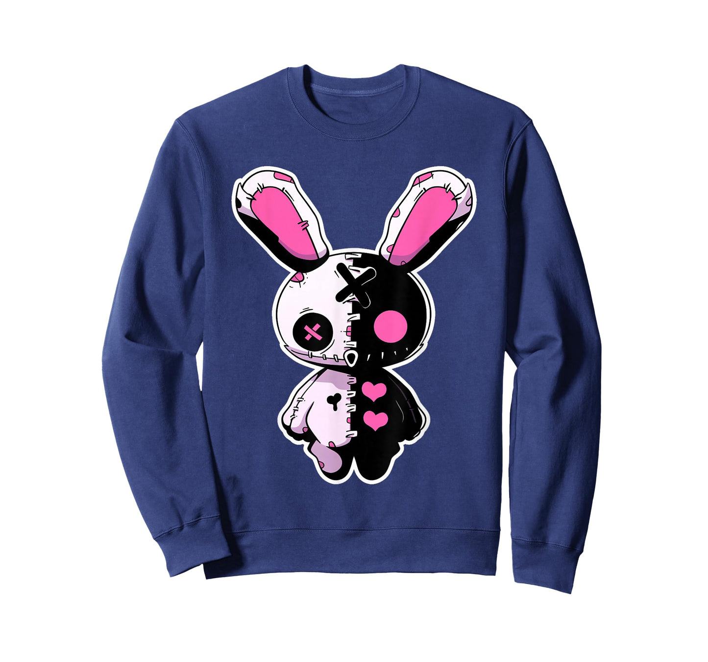 Goth Bunny Gothic Outfit Cute E-Girl Kawaii Rabbit Grunge T-Shirt