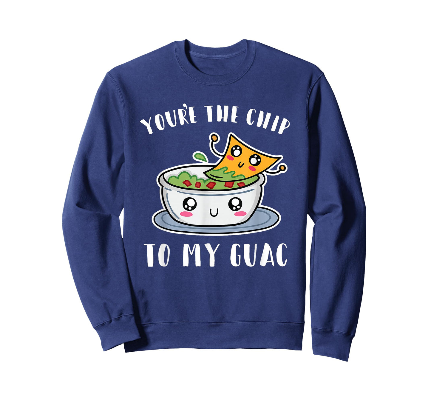 Chips and Guac Gift Funny Avocado Guacamole T-Shirt