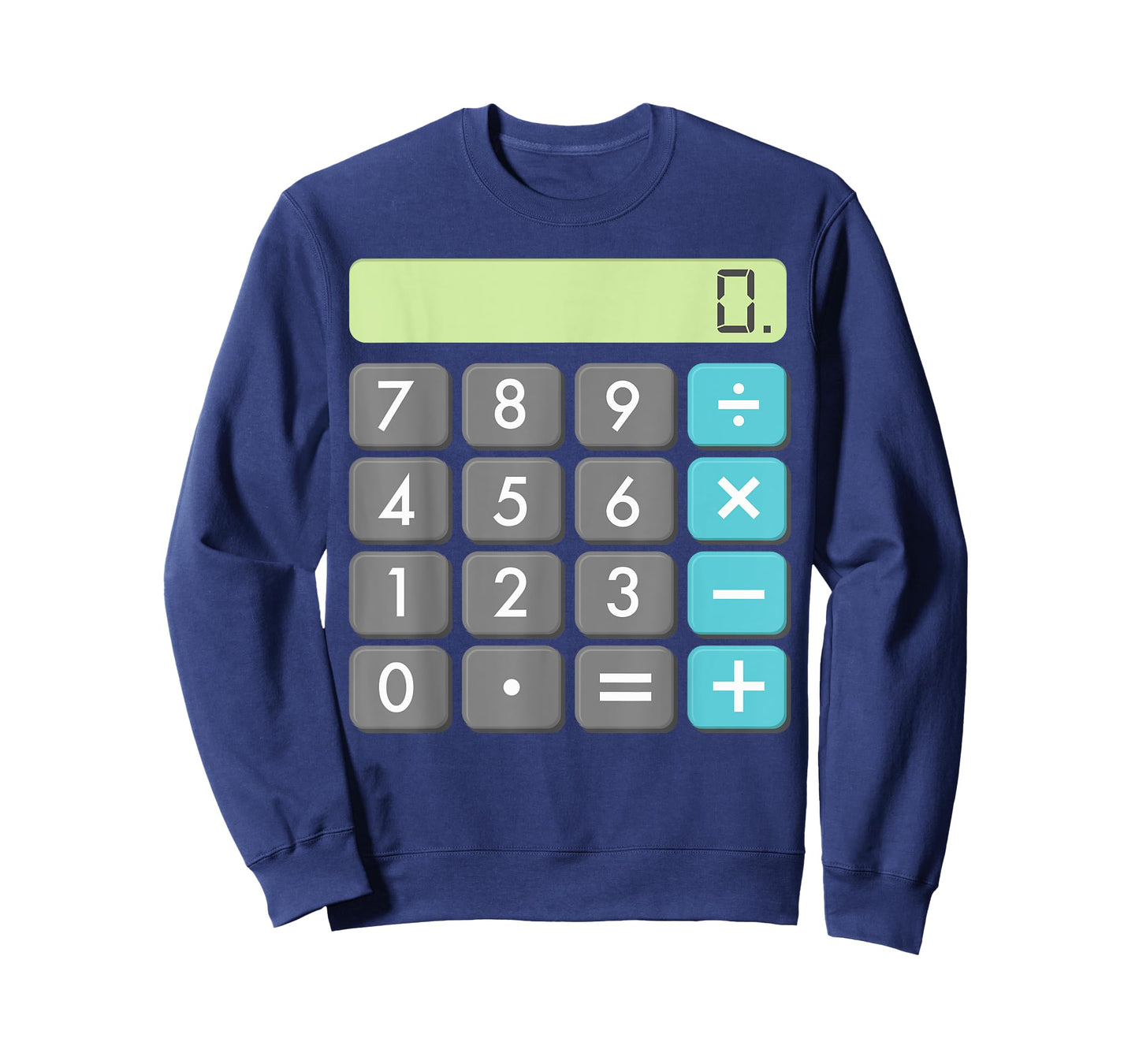 Calculator Halloween Costume Shirt Math Geek Cool Scary Gift T-Shirt