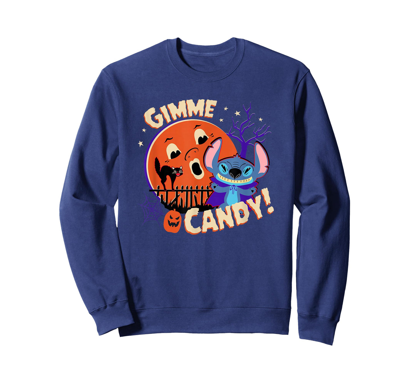 Disney Stitch Gimme Candy Spooky Halloween T-Shirt