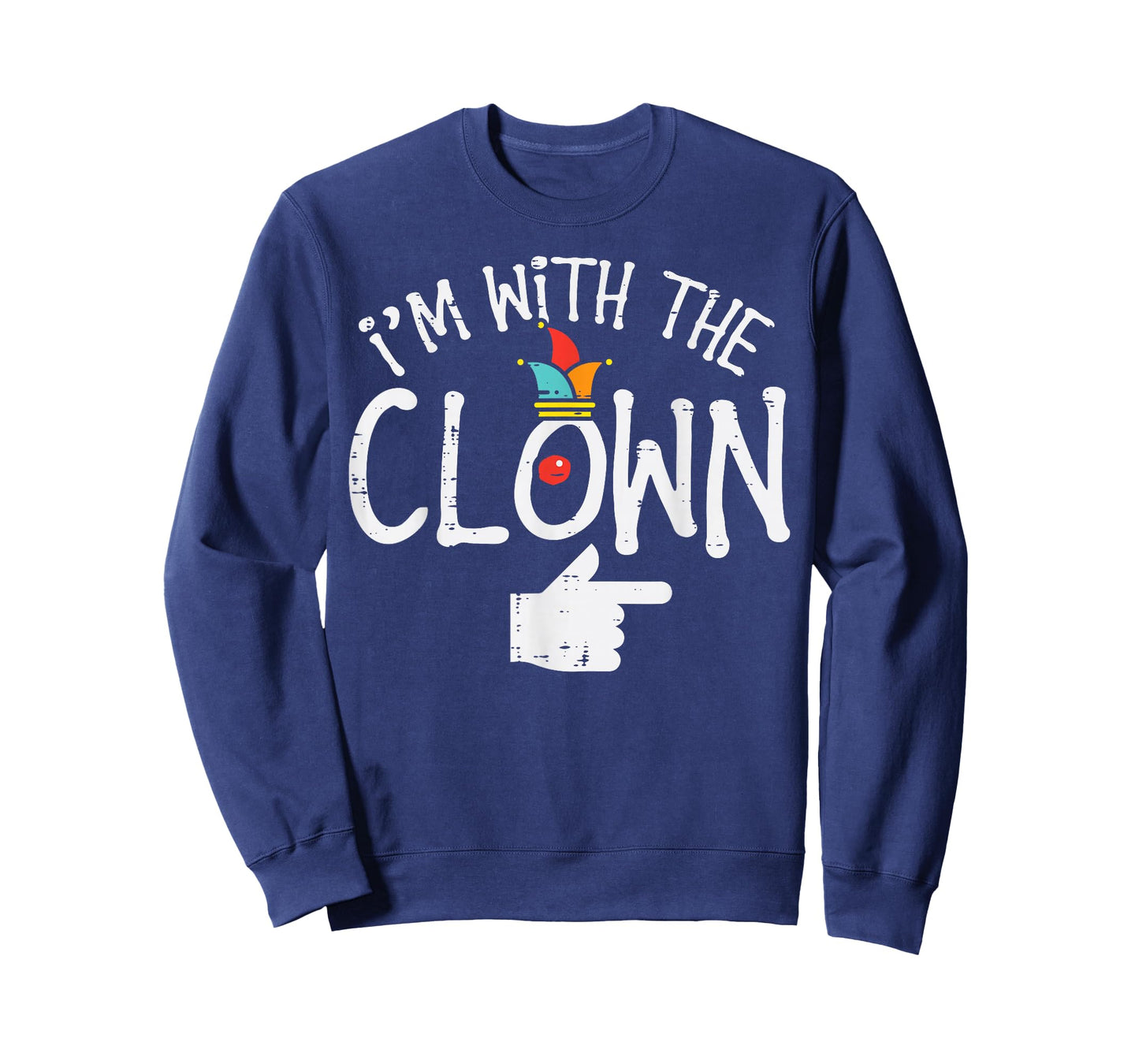 Im With The Clown Matching Halloween Couples Him And Her T-Shirt