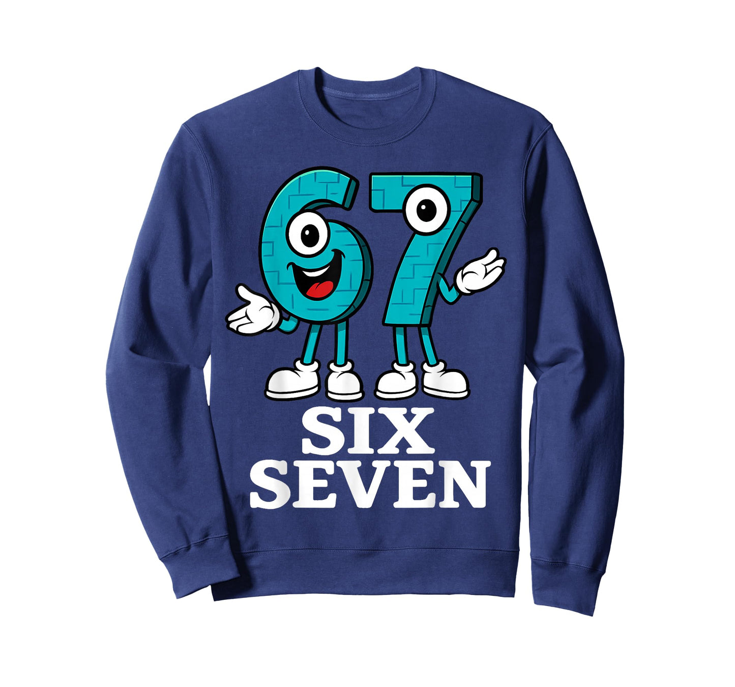 67 Six Seven 6-7 - Funny Italian Brainrot Kids Gaming Meme T-Shirt