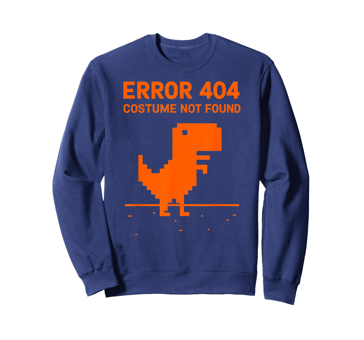 Error 404 Costume Not Found Funny Programmer Halloween Dino T-Shirt