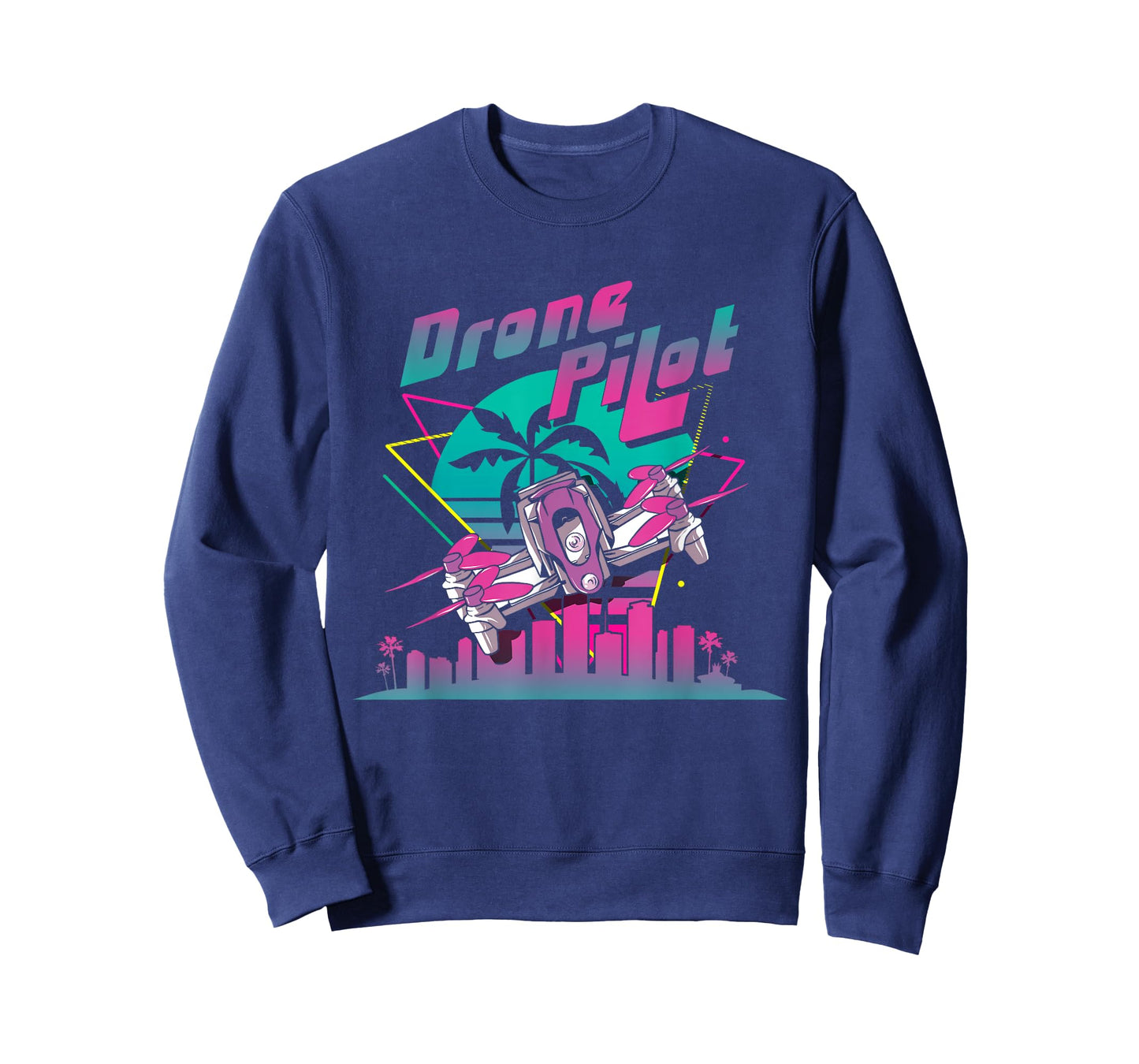 Retro Vintage Funny Drone Pilot T-Shirt