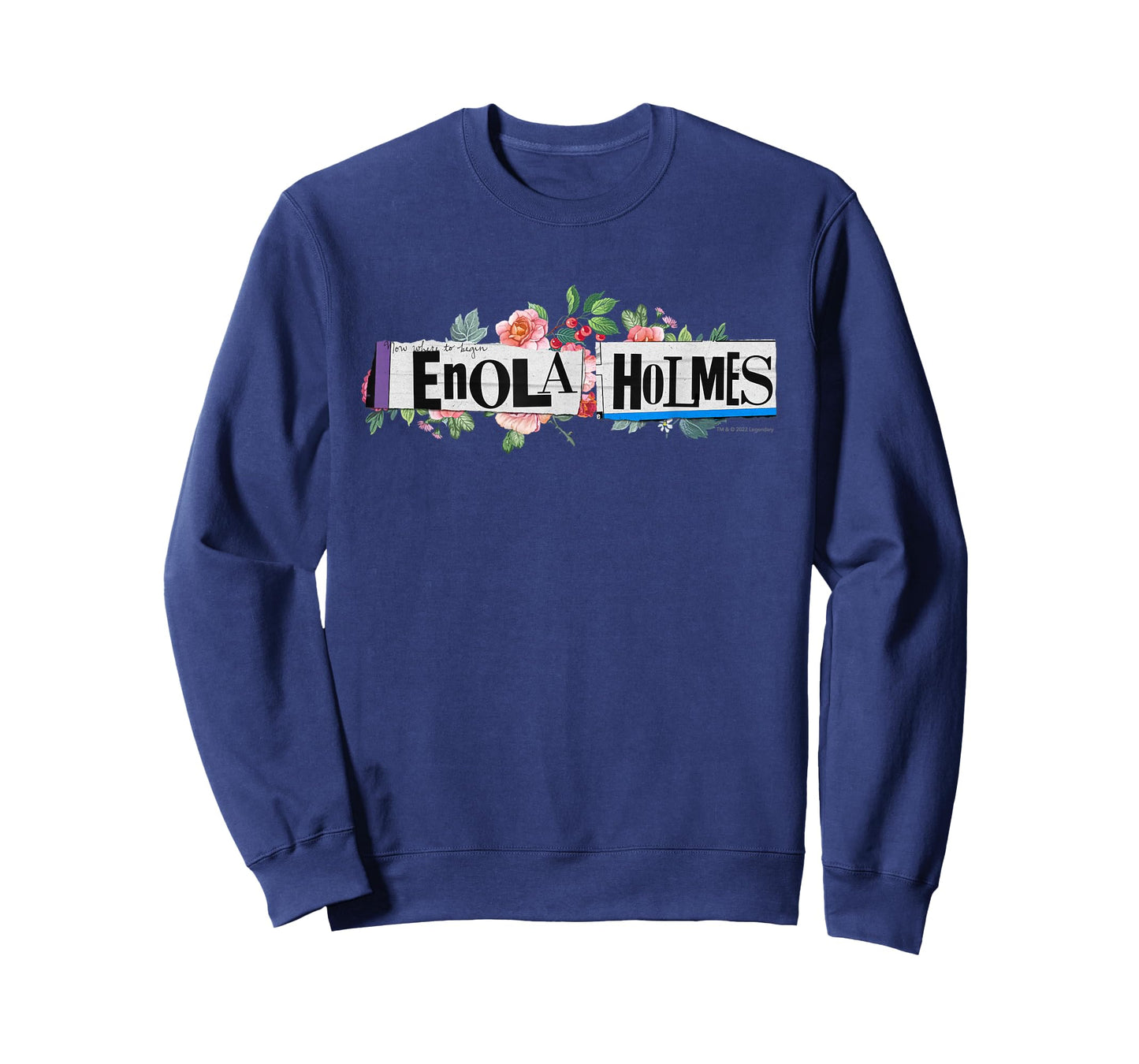 Enola Holmes - Floral Logo T-Shirt