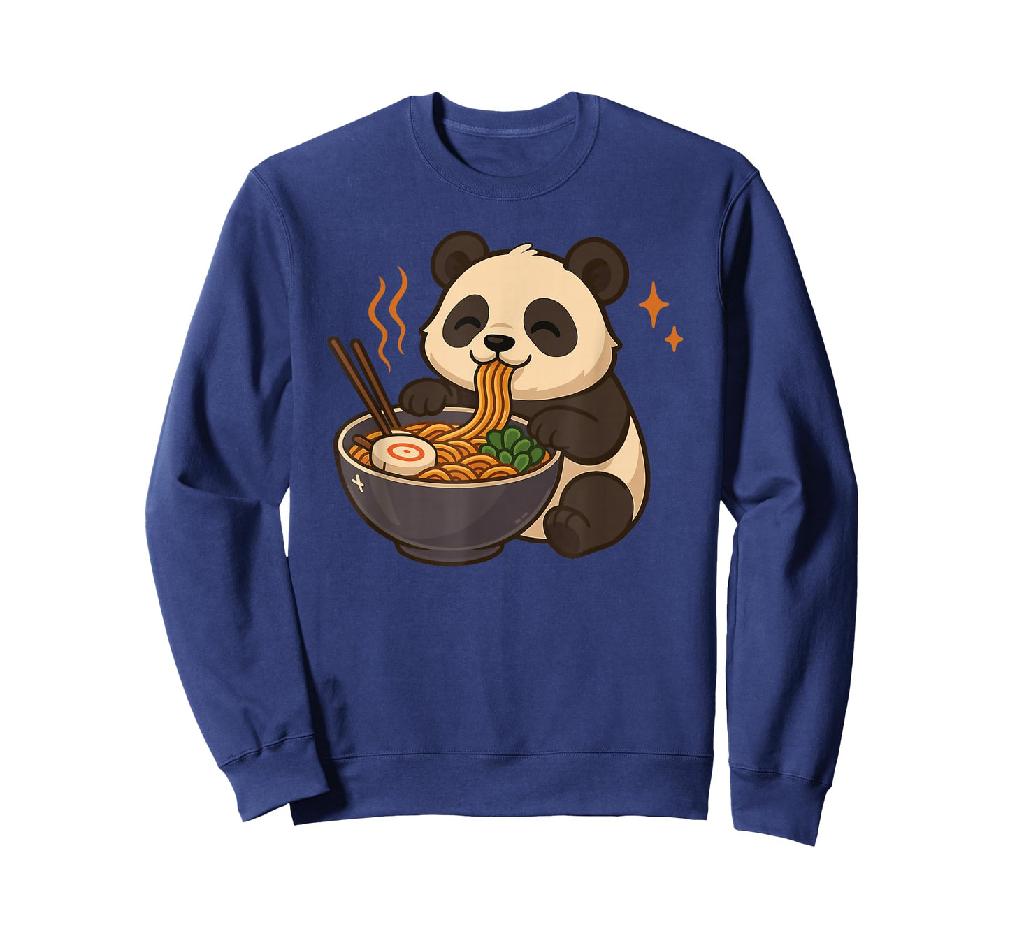 Panda with Noodles Ramen Kawaii Panda T-Shirt