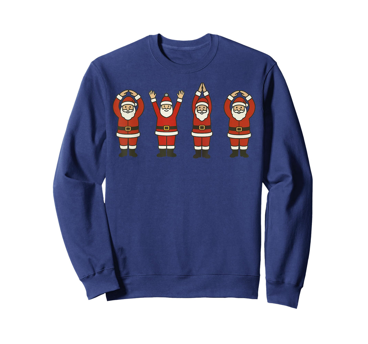 Funny Santa Ohio Midwestern Party O-H-I-O Christmas Season T-Shirt
