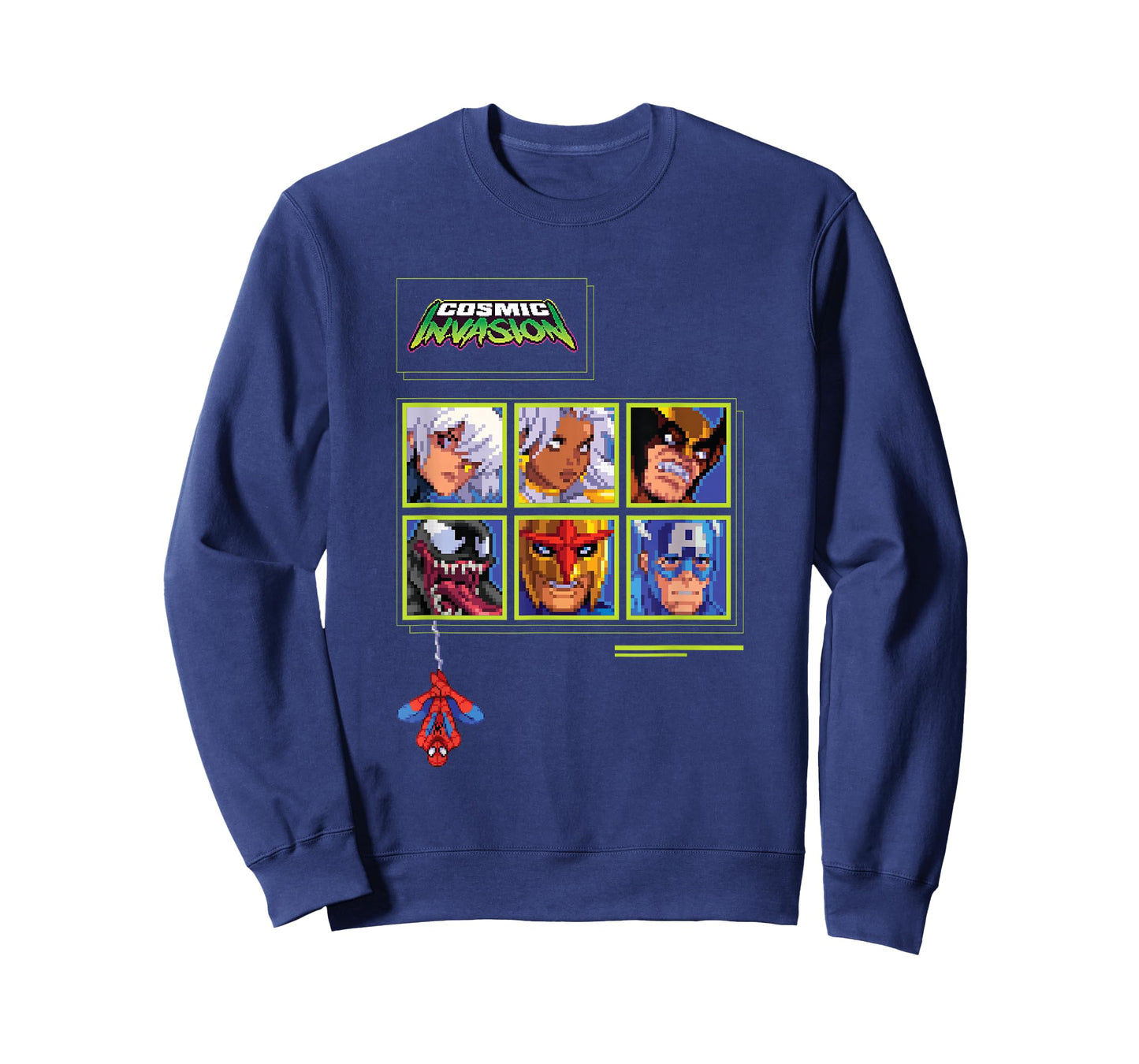 Marvel Cosmic Invasion Game Choose Your Super Hero Retro T-Shirt