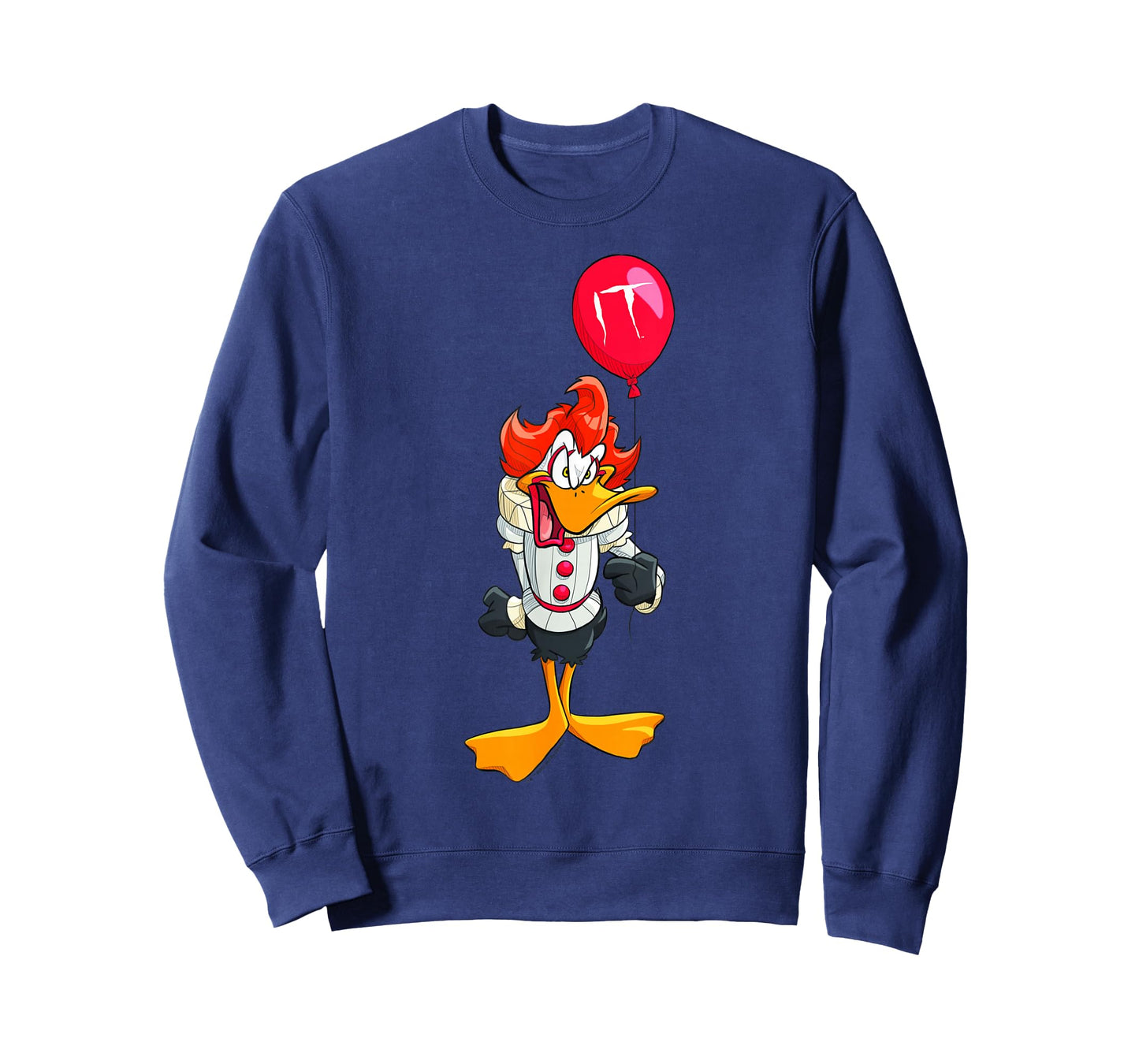 WB 100 Looney Tunes Halloween Daffy Duck Pennywise Costume T-Shirt