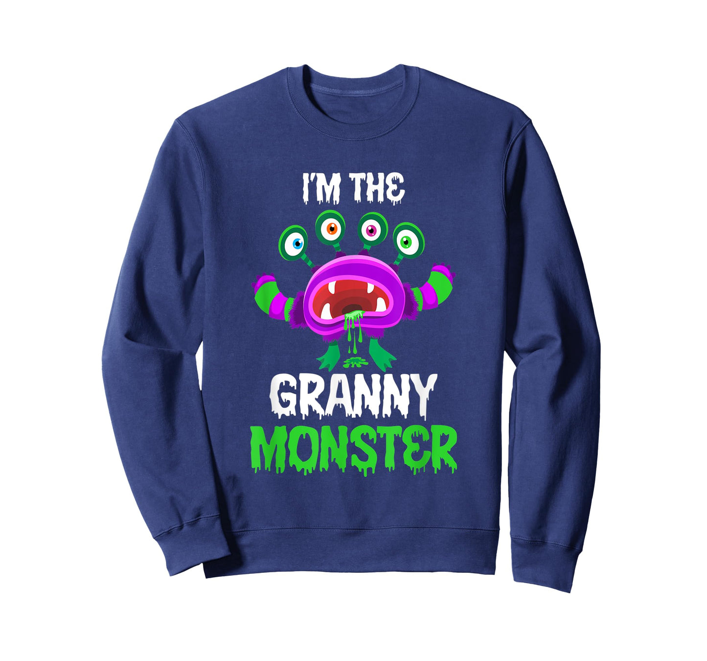 I'm The Granny Monster Matching Family Halloween T-Shirt