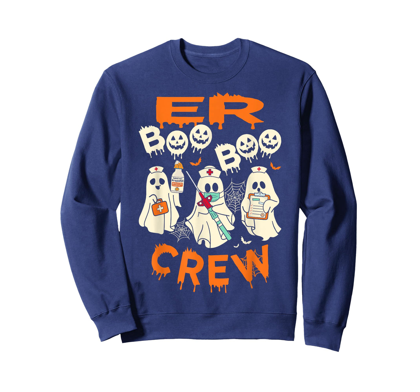 Cute Emergency Department Funny ER Nurse Halloween T-Shirt