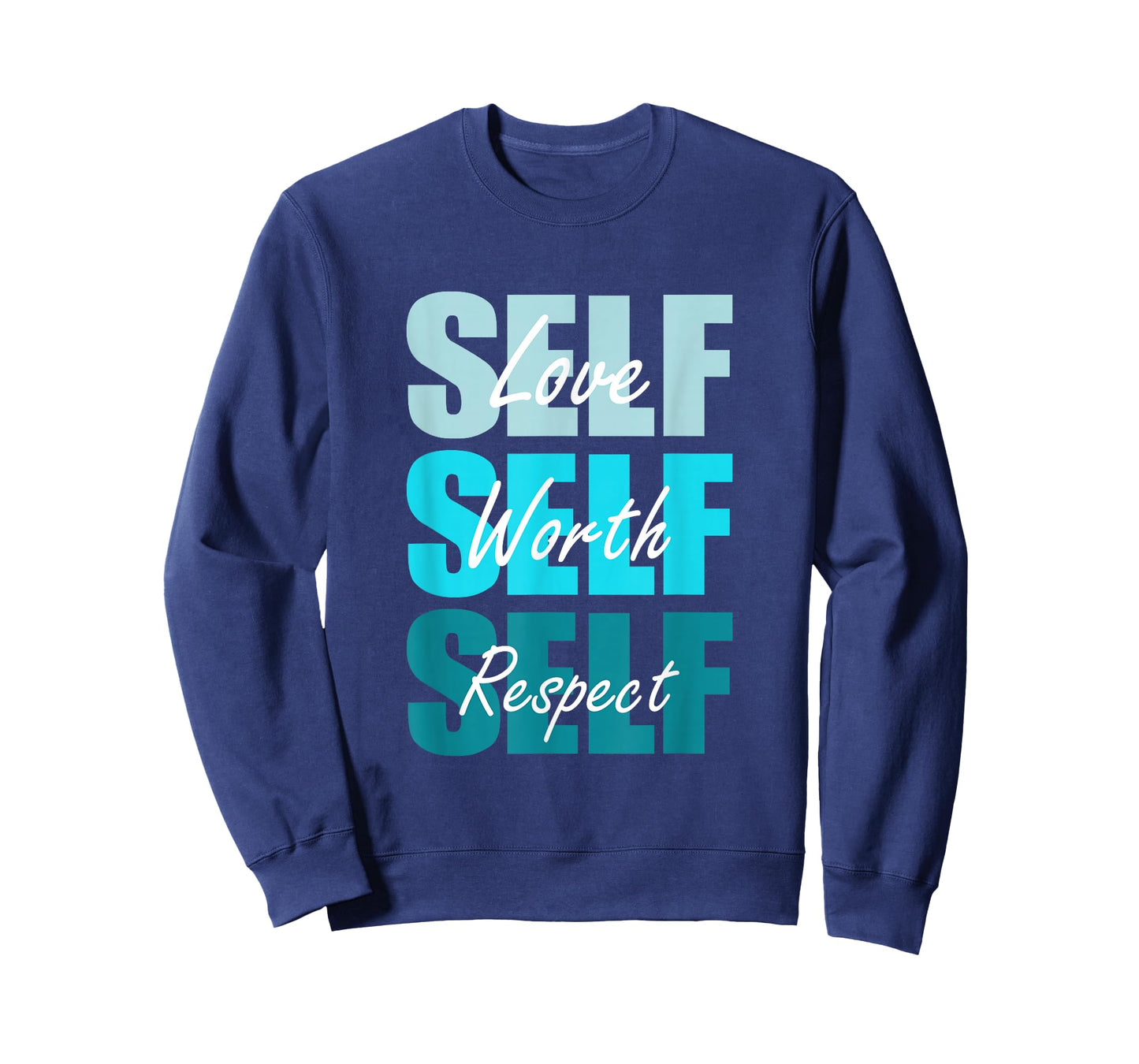 Turquoise Self-ish X 3 Turquoise Color Graphic T-Shirt