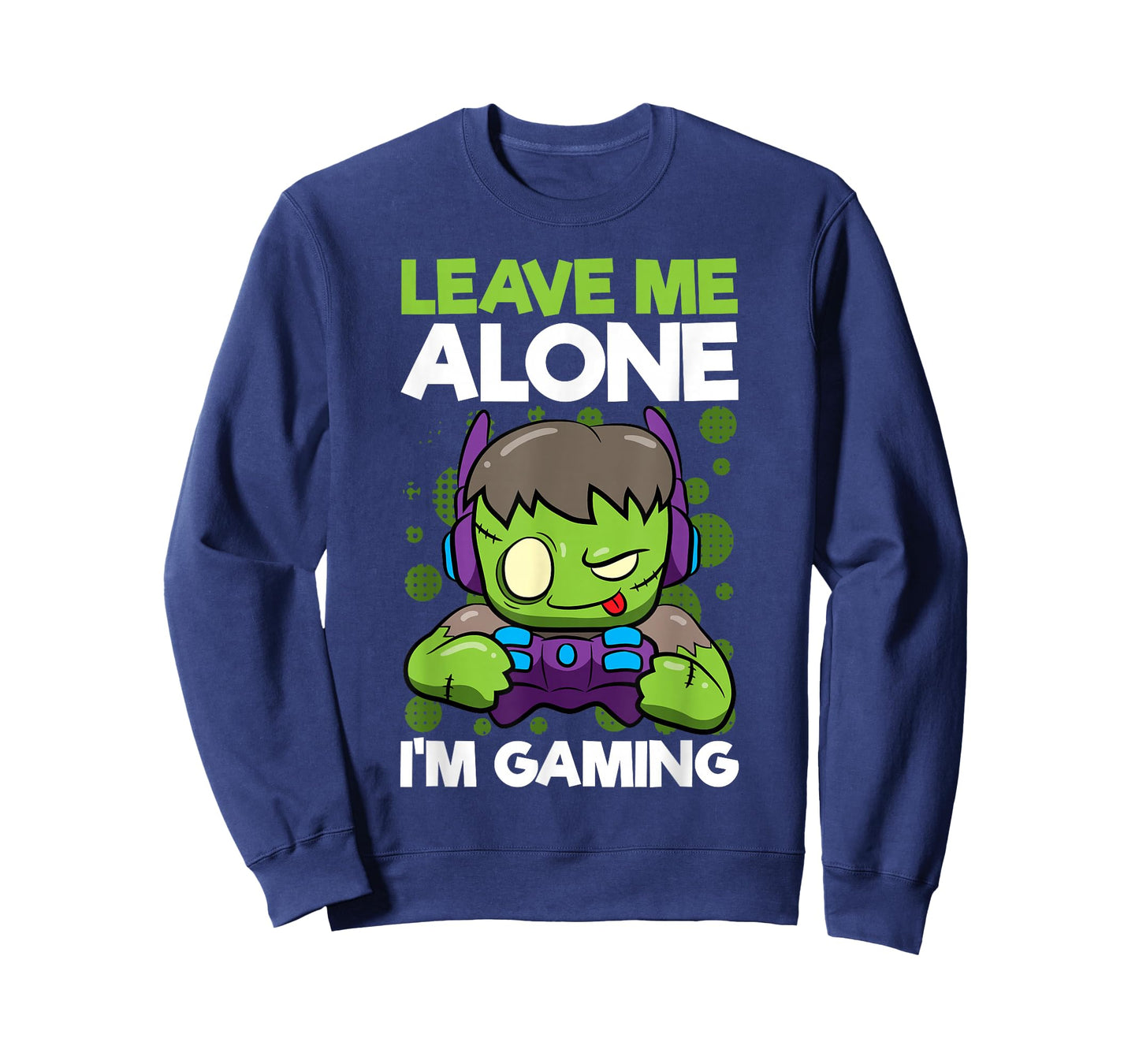 Funny Gamer Zombie Leave Me Alone I'm Gaming Quote T-Shirt