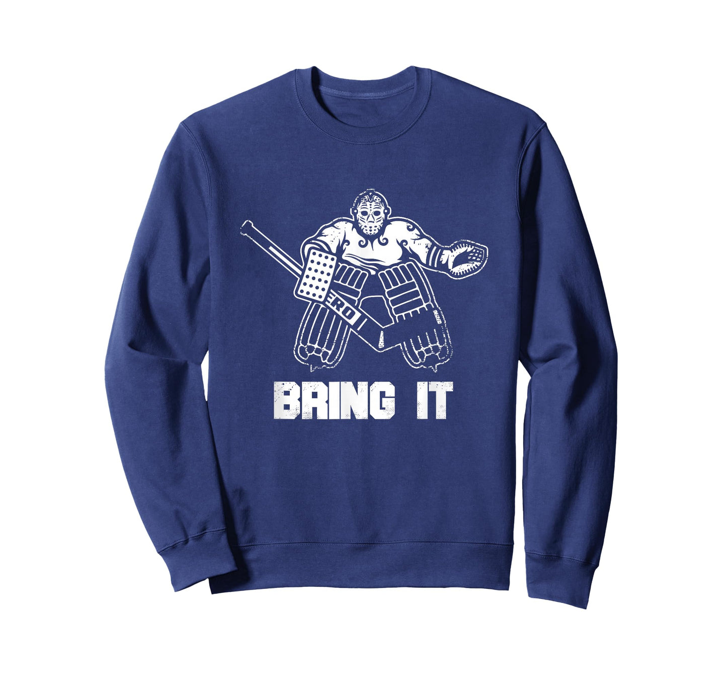 Funny Ice Hockey Player Gift Goalie Apparel Graphic T-Shirt