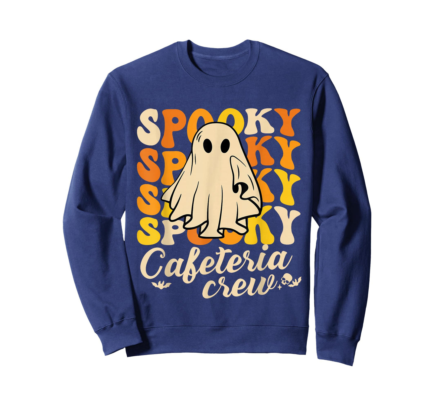 Spooky Cafeteria Crew Squad Halloween Costume Lunch Lady Tee T-Shirt