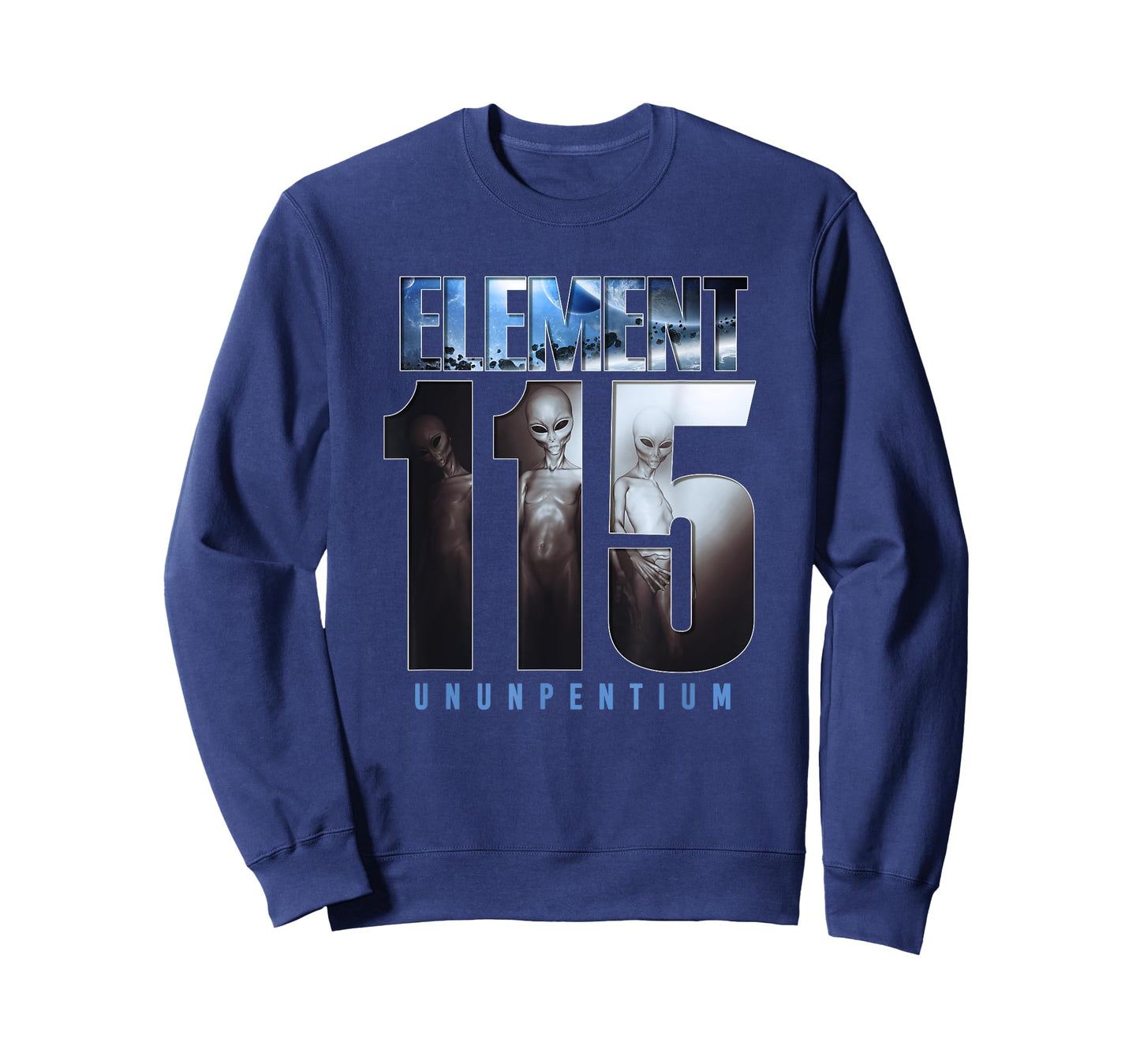 Element 115 - Ununpentium, Alien UFO, Area 51, Flying Saucer T-Shirt