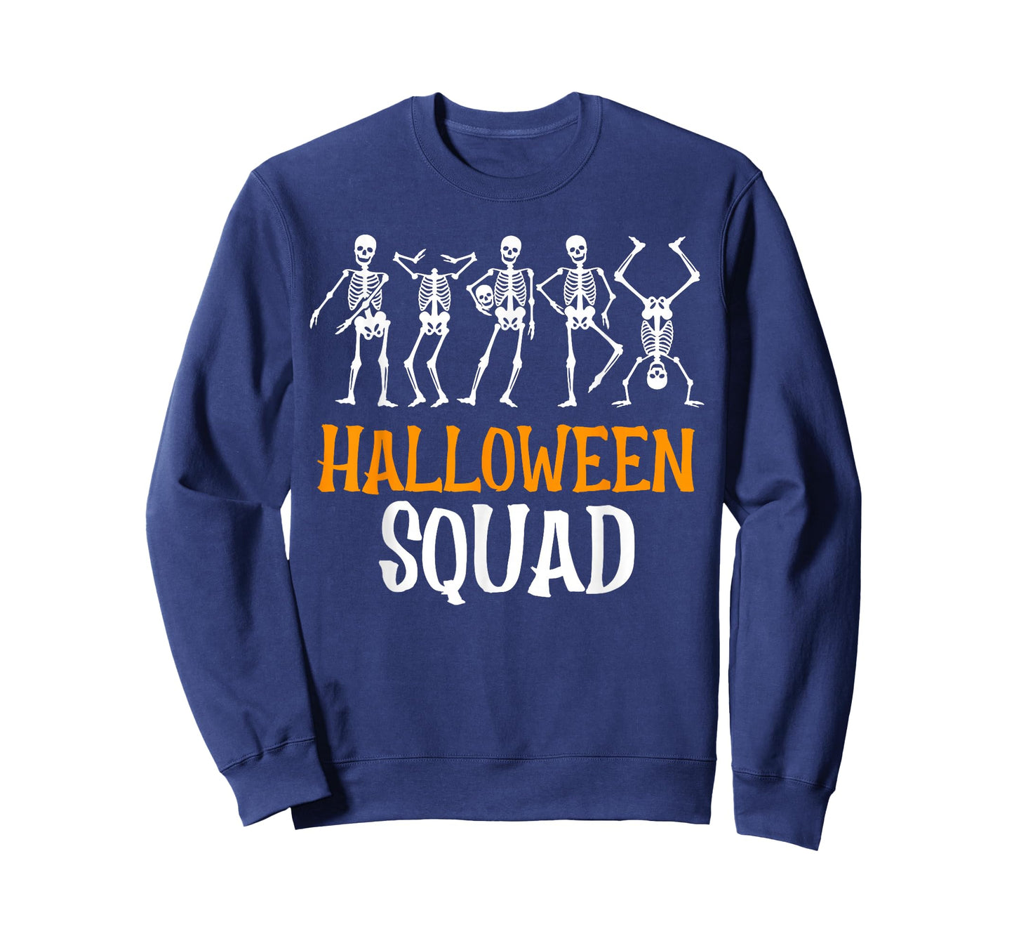 Halloween Squad Skeleton Dancing Scary Spooky Men Women Kids T-Shirt