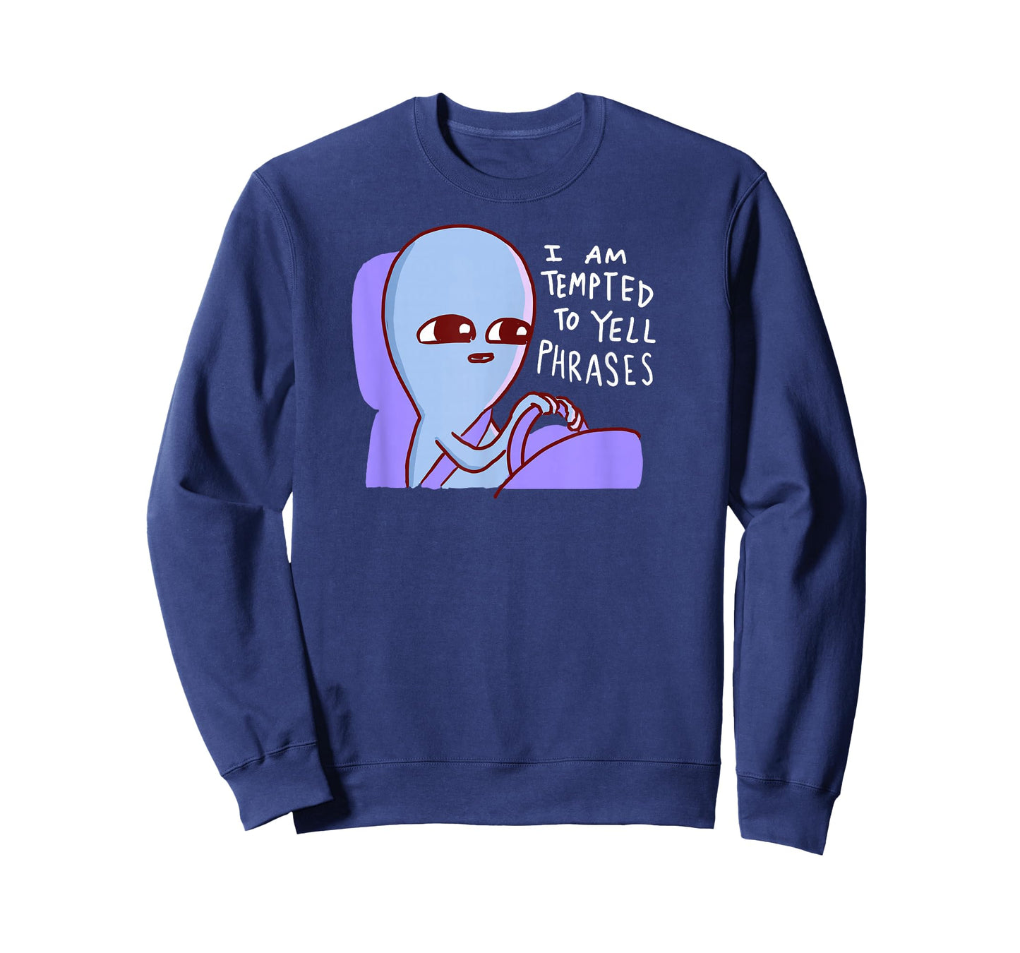 Threadless Nathan W. Pyle I Am Tempted To Yell Graphic T-Shirt
