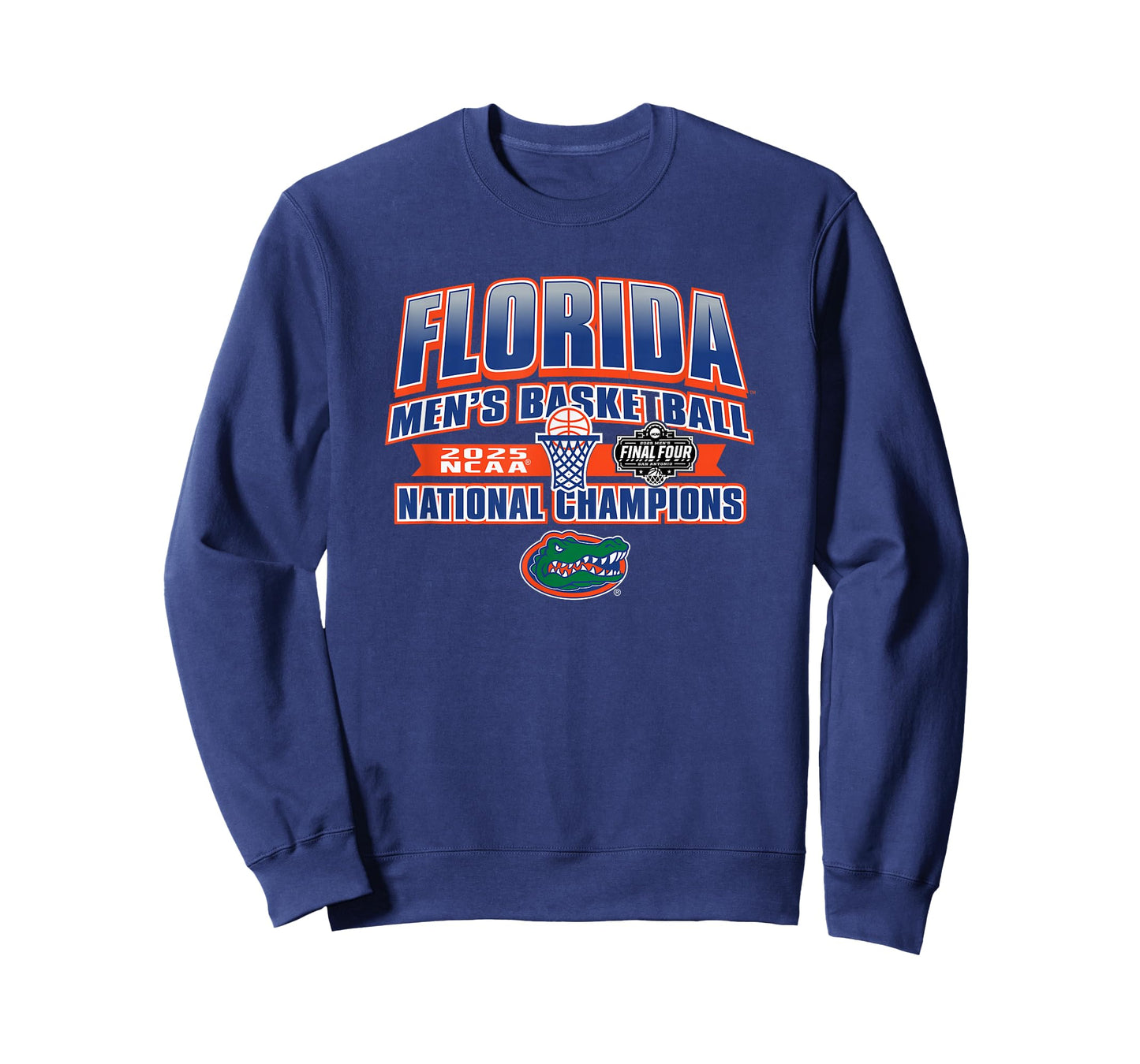 Florida Gators National Champs 2025 Men's Basketball Bold T-Shirt
