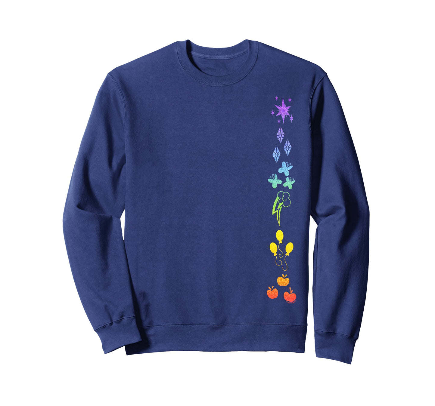 My Little Pony: Friendship Is Magic Rainbow Ponies Aligned T-Shirt