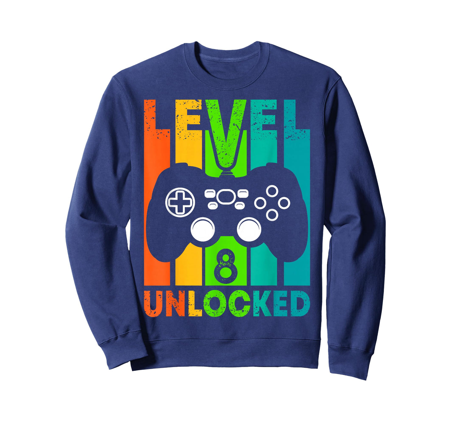 8th Birthday Gamer Boy or Gamer Girl - Level 8 Unlocked T-Shirt