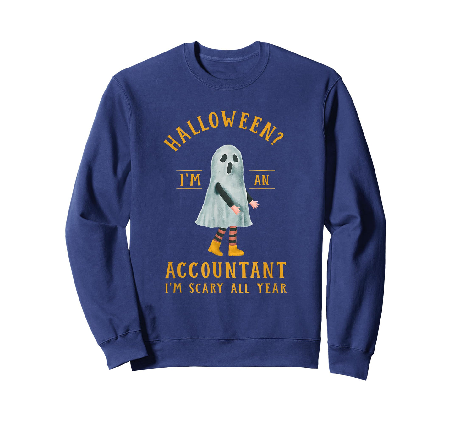 Accountant I'm Scary All Year CPA Halloween Accounting T-Shirt