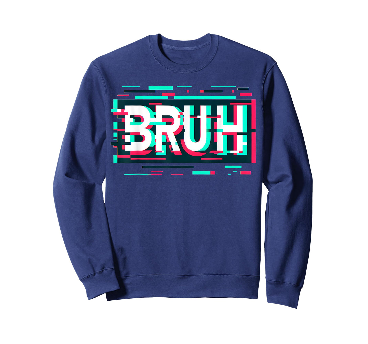 Glitch Aesthetic Gamer Bruh Meme Boys Mens Funny Saying T-Shirt