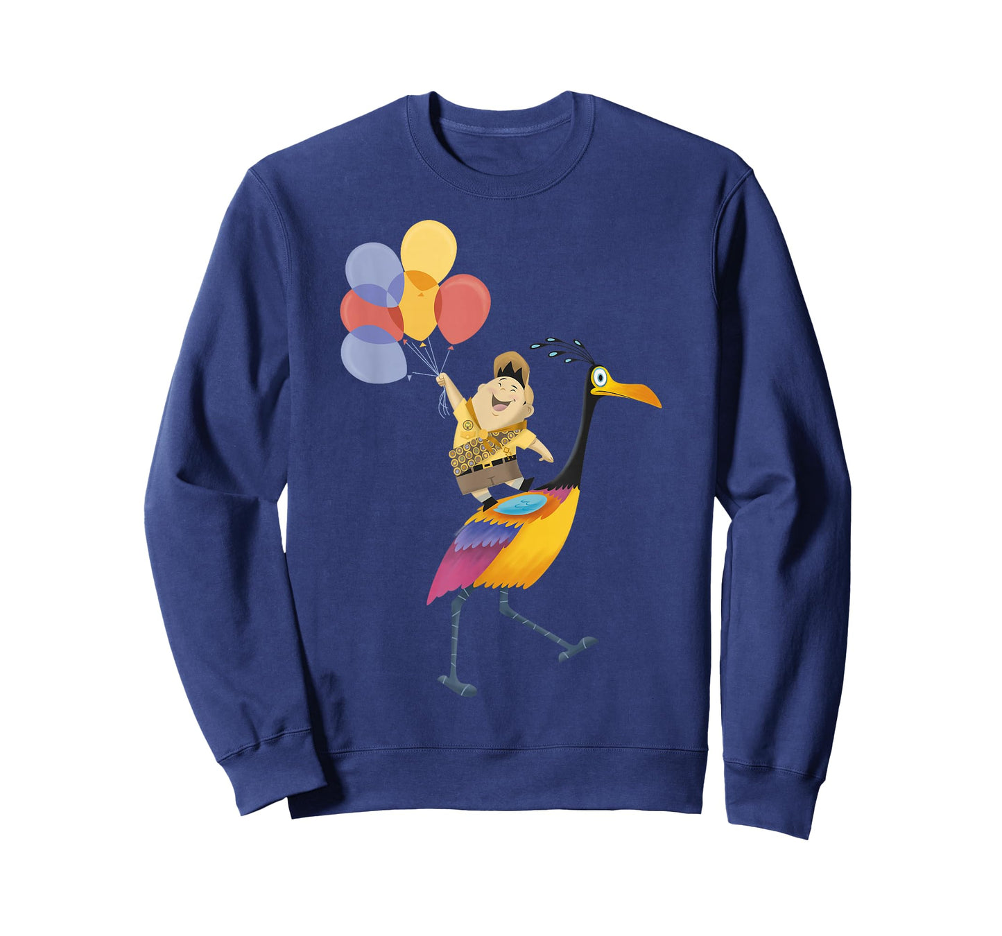 Disney Pixar Up Russell Balloons On Kevin Graphic T-Shirt T-Shirt