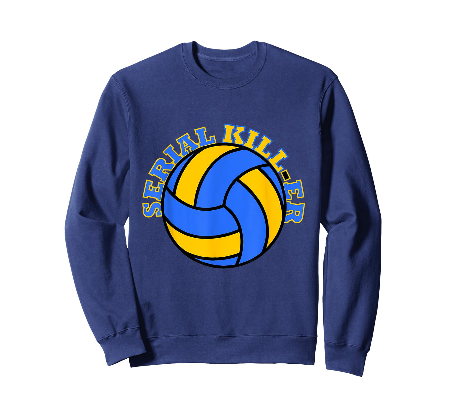 Volleyball Serial Killer Funny T-Shirt T-Shirt