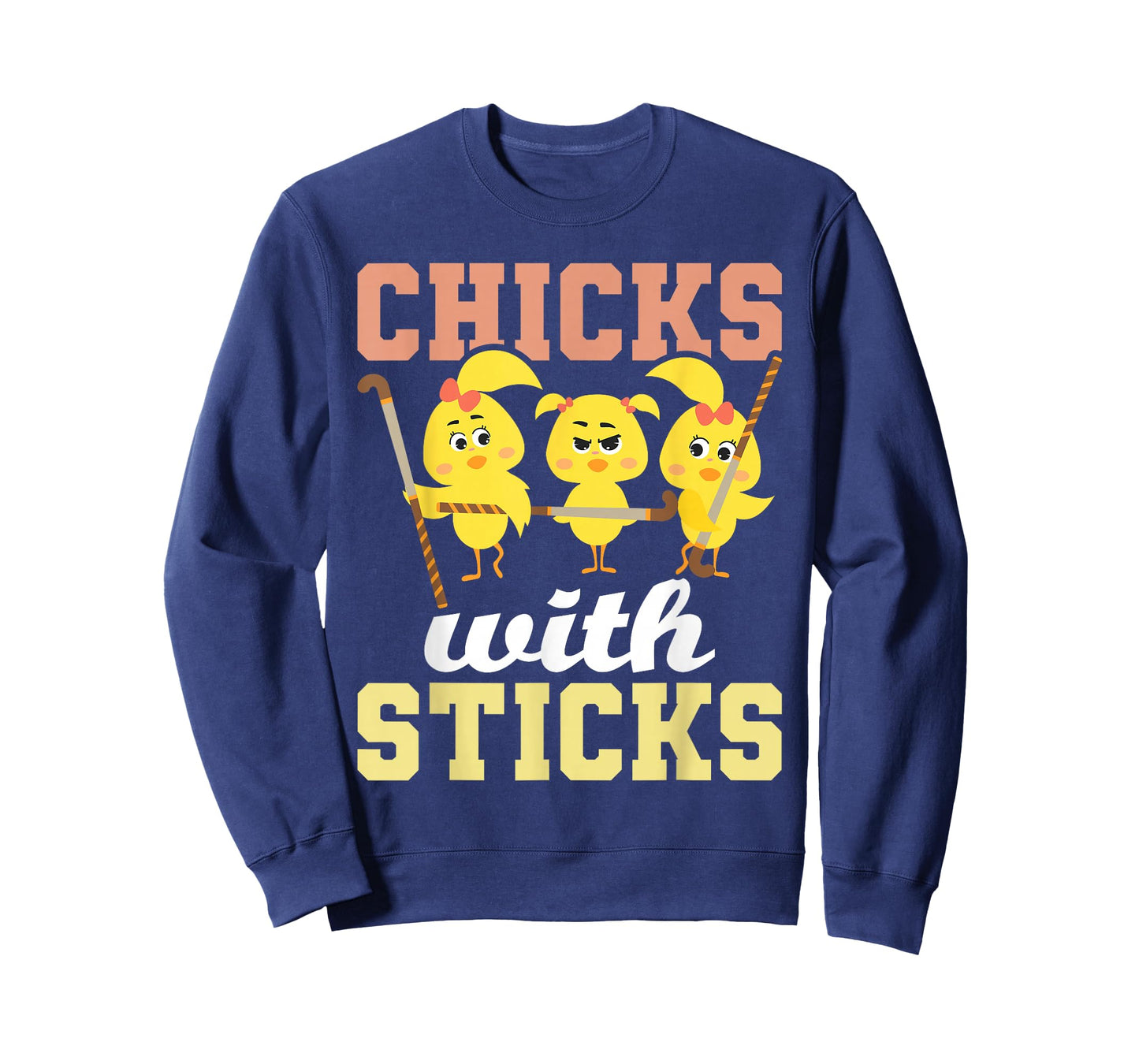Chicks With Sticks - Field Hockey Player Hockey Fan T-Shirt