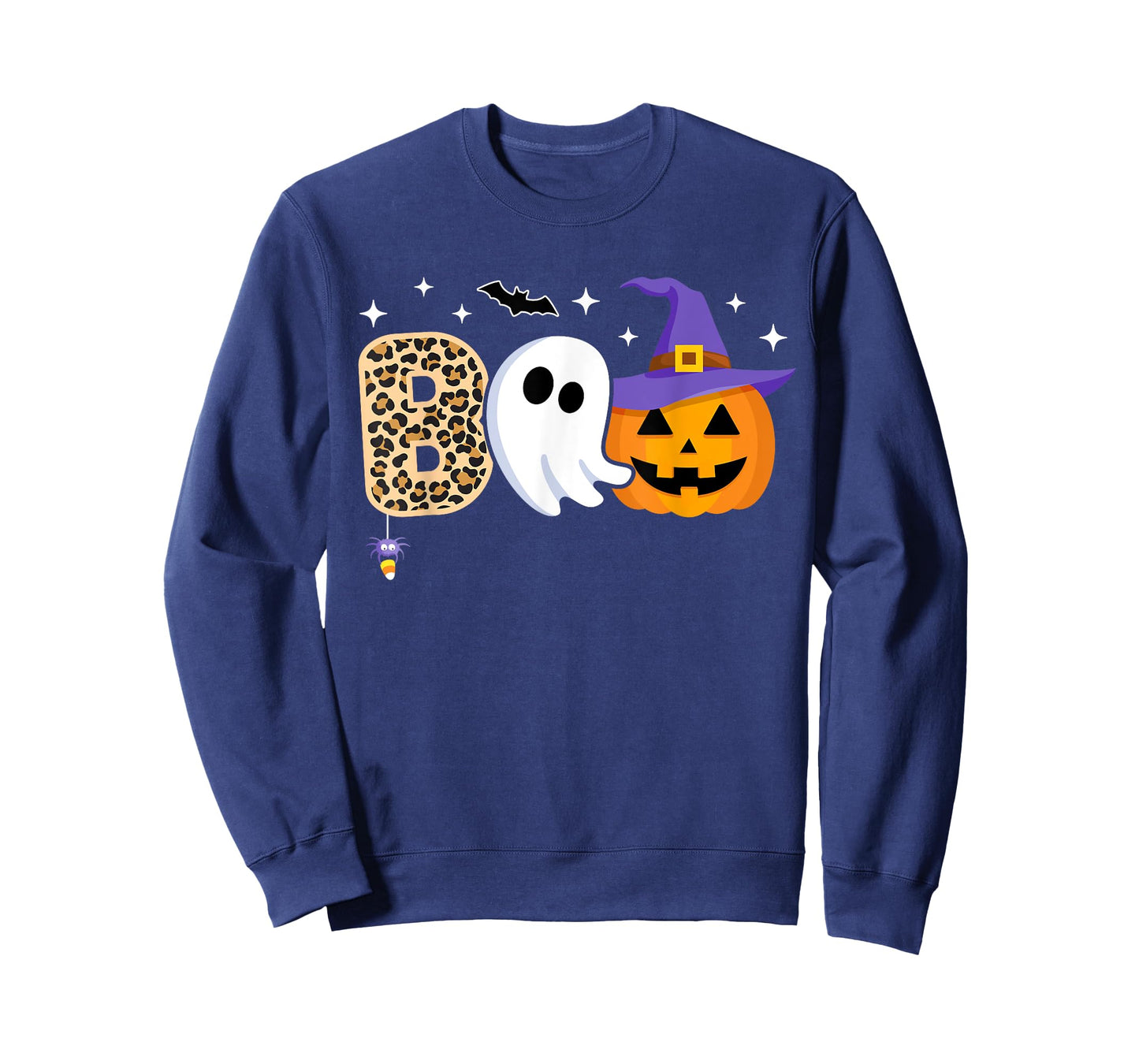 Halloween Boo Spooky Season Ghost Witch Women Toddler Girls T-Shirt