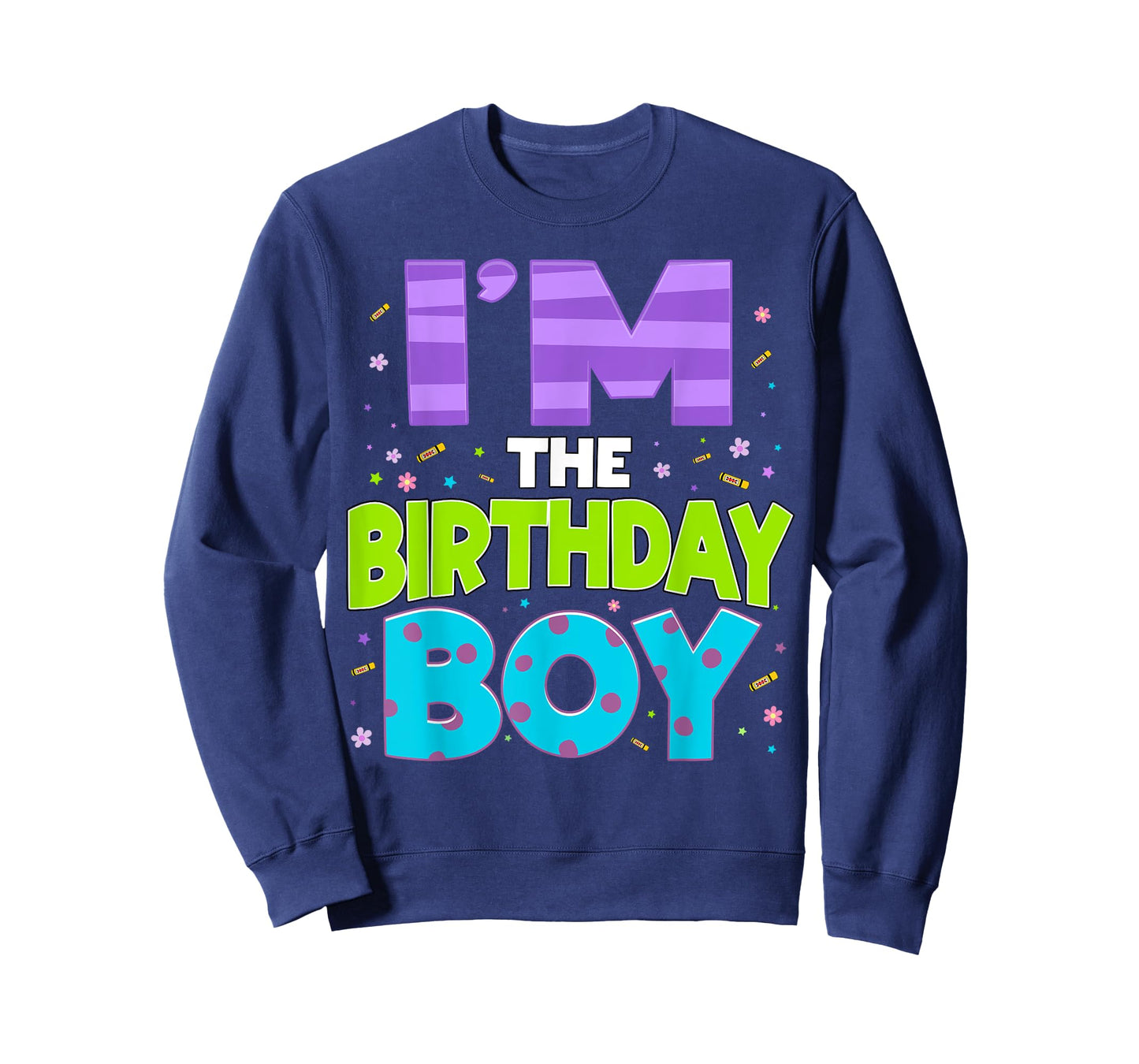 I'm The Birthday Boy Funny Monster Birthday Boy Family T-Shirt