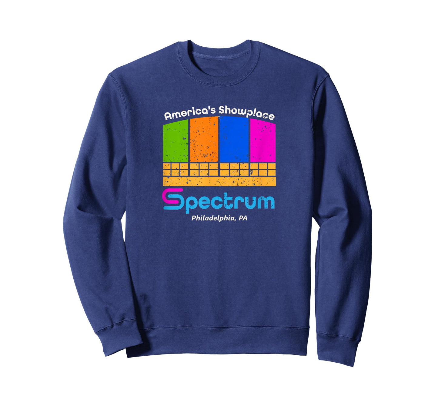 Spectrum Philadelphia Retro 70s & 80s Sports and Music Arena T-Shirt