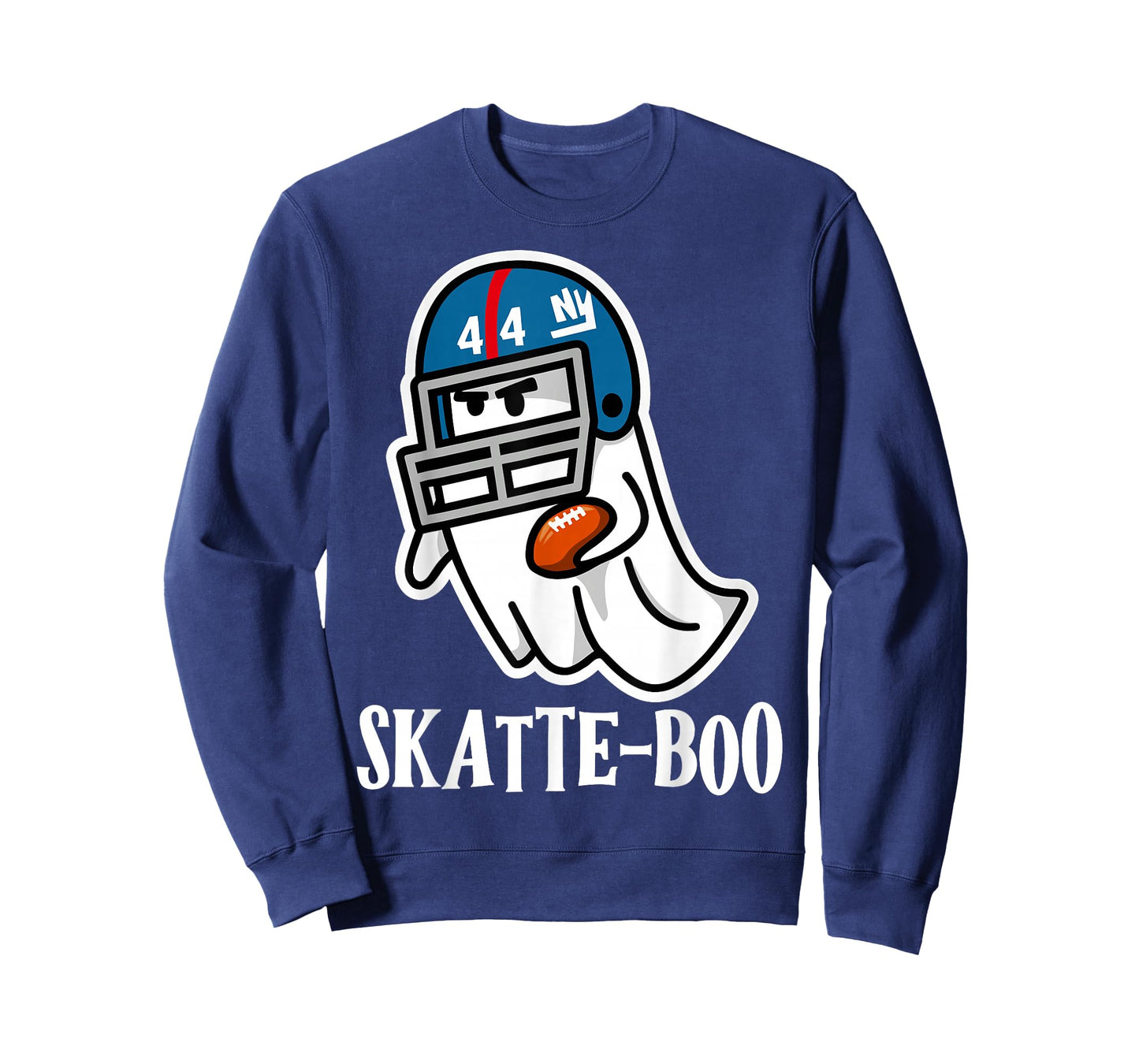 Skatte Boo Ghost Cam Skattebo Funny HLW Ghost Football Fan T-Shirt
