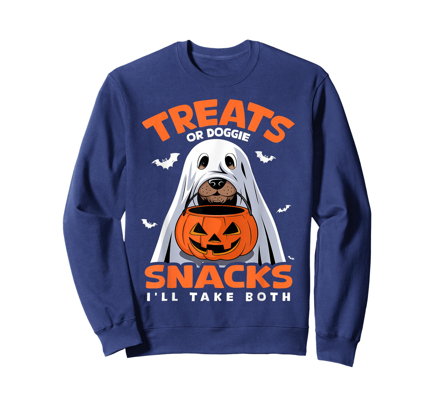 Treats or Doggie Snacks I'll Take Both Dog Costume Halloween T-Shirt
