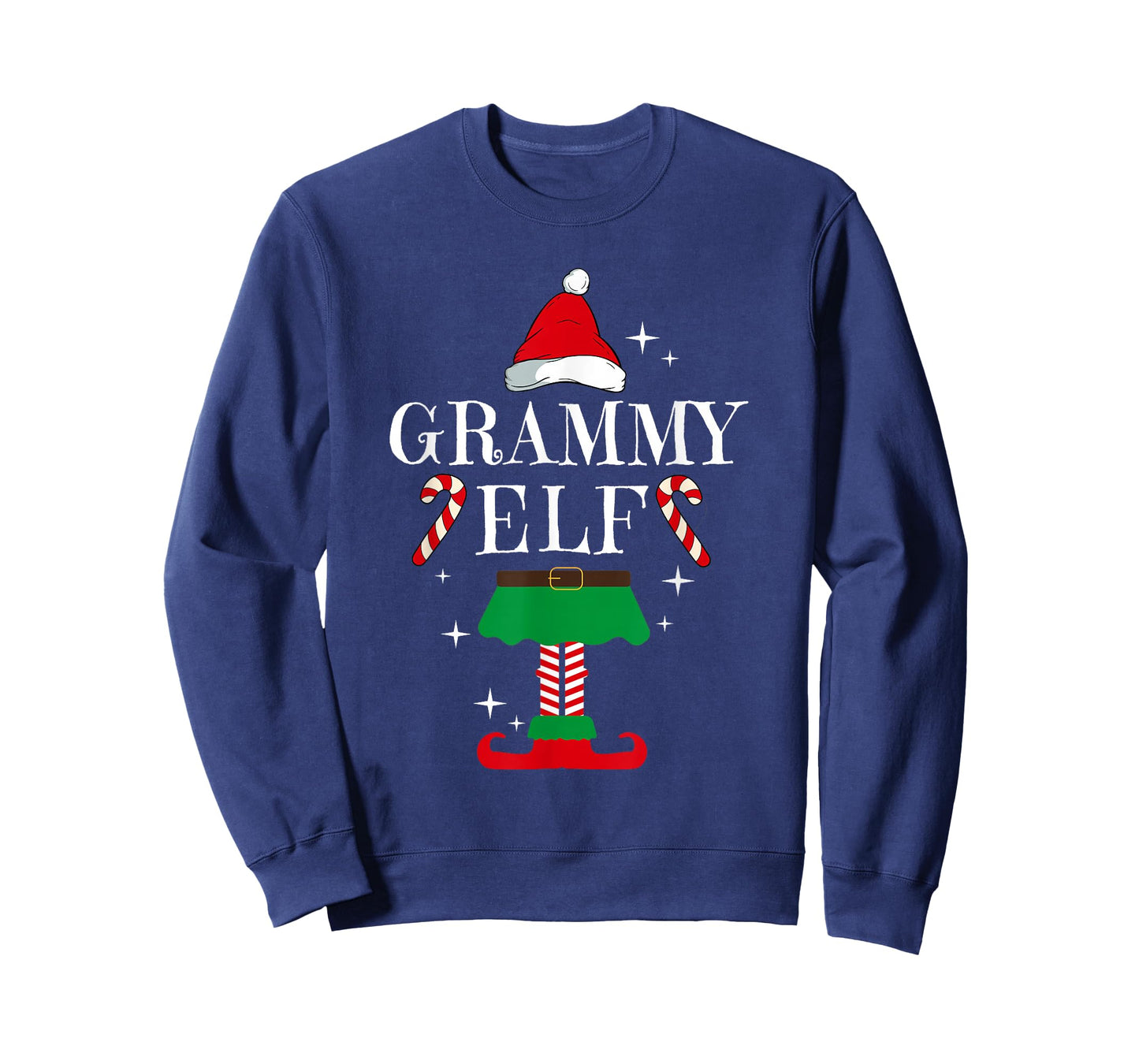 Grammy Elf Shirt Christmas Family Elf Holiday Xmas Elf T-Shirt