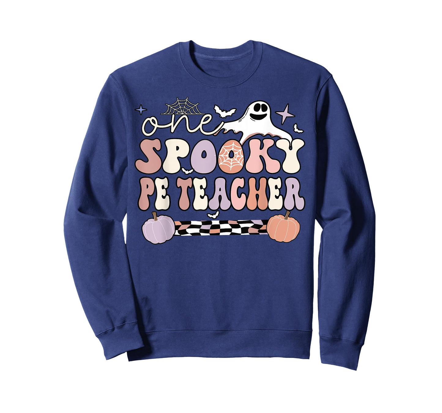 Spooky PE Teacher Halloween Physical Education Teacher Men Women T-Shirt