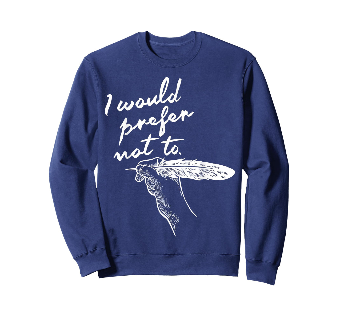 Vintage Funny Quote I Would Prefer Not To Retro Basic meme T-Shirt
