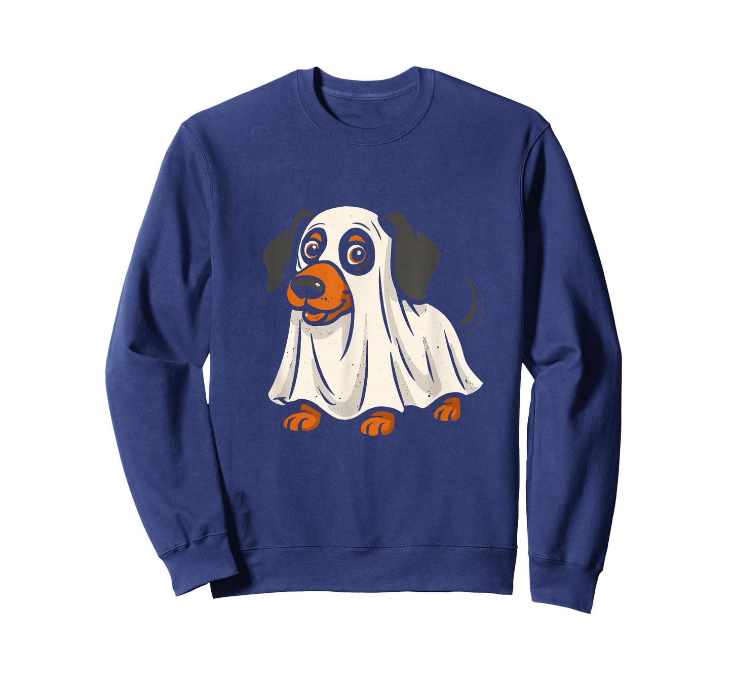 Cute Ghost Dog Halloween Dachshund T-Shirt