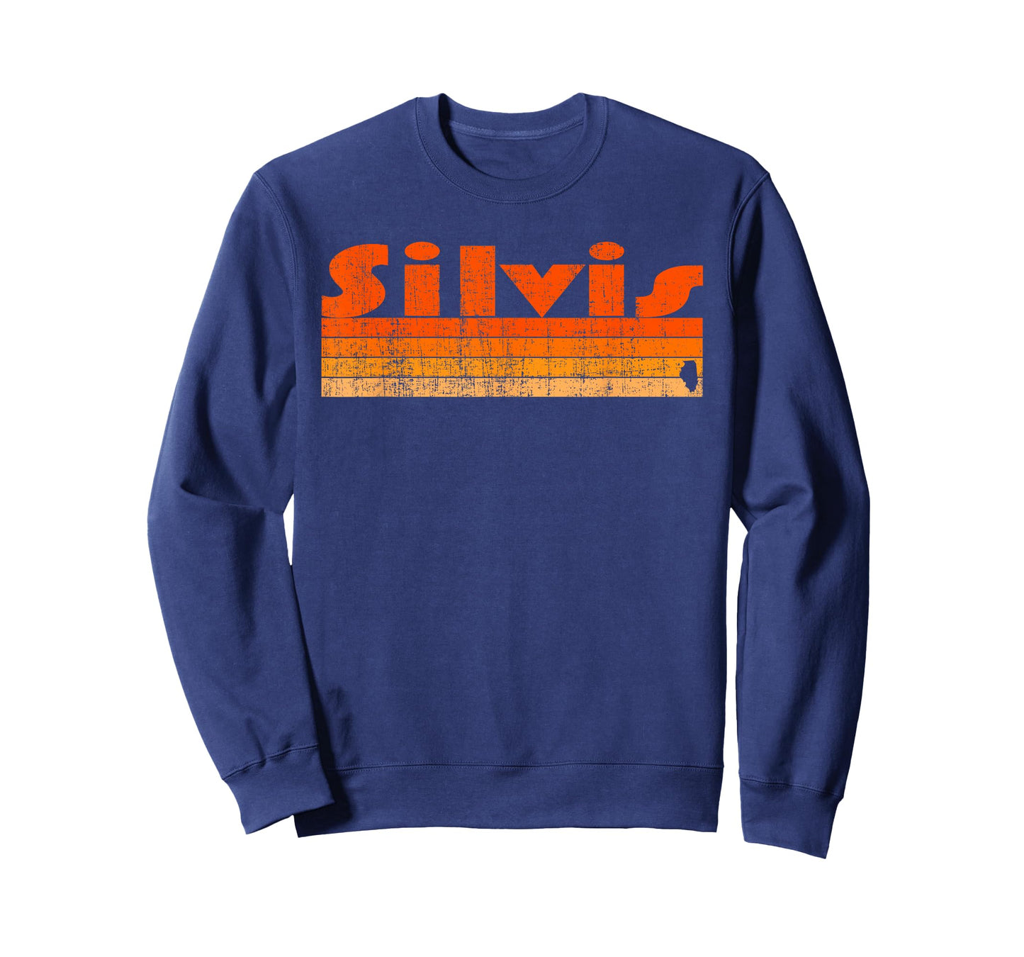Silvis, Illinois Retro 80s Style T-Shirt