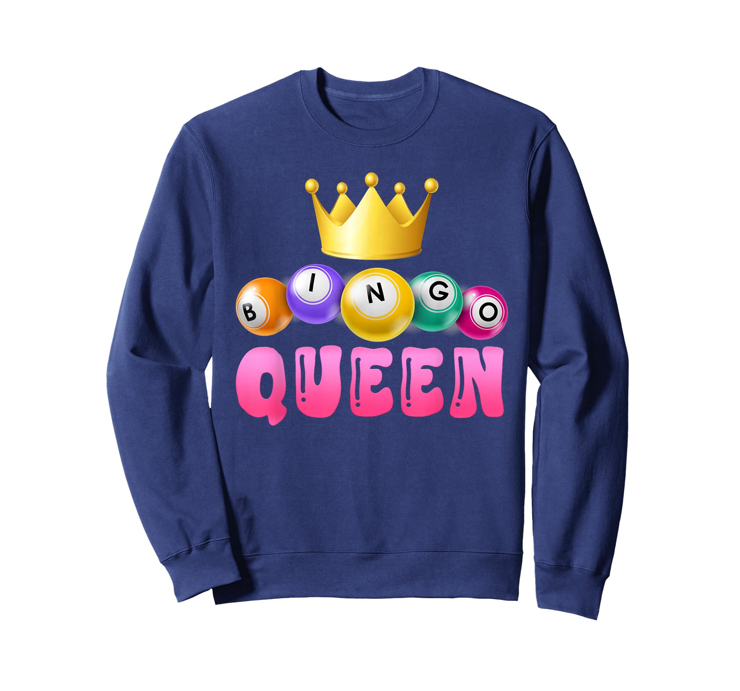 BINGO QUEEN Bingo Player Bingo Lover Bingo T-Shirt