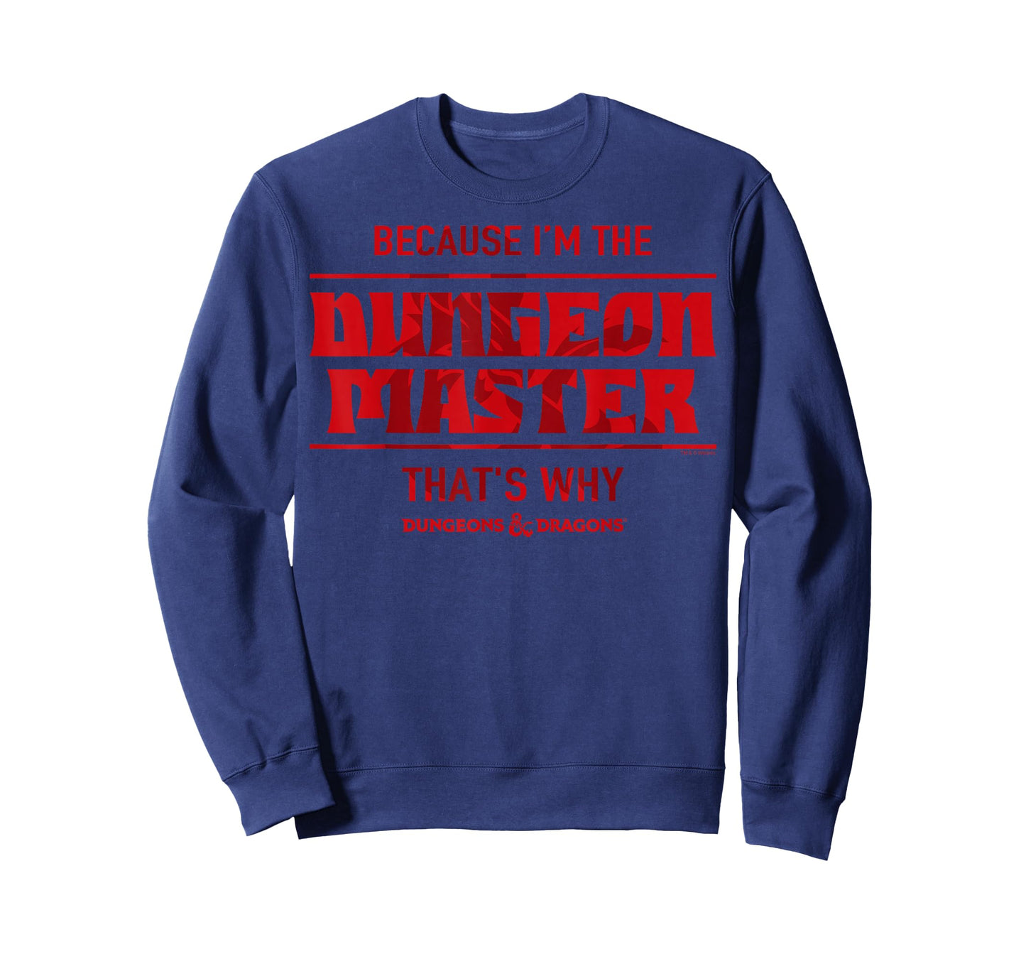 Dungeons & Dragons Because I'm The Dungeon Master Short Sleeve T-Shirt
