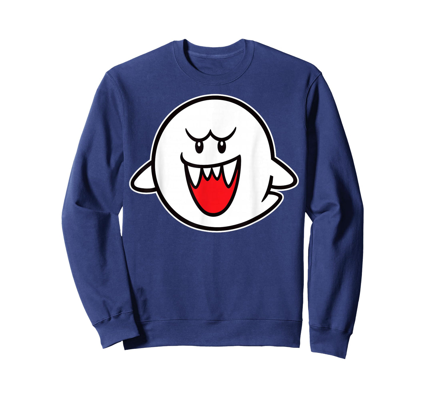 Nintendo Super Mario Boo Character Portrait Graphic T-Shirt T-Shirt