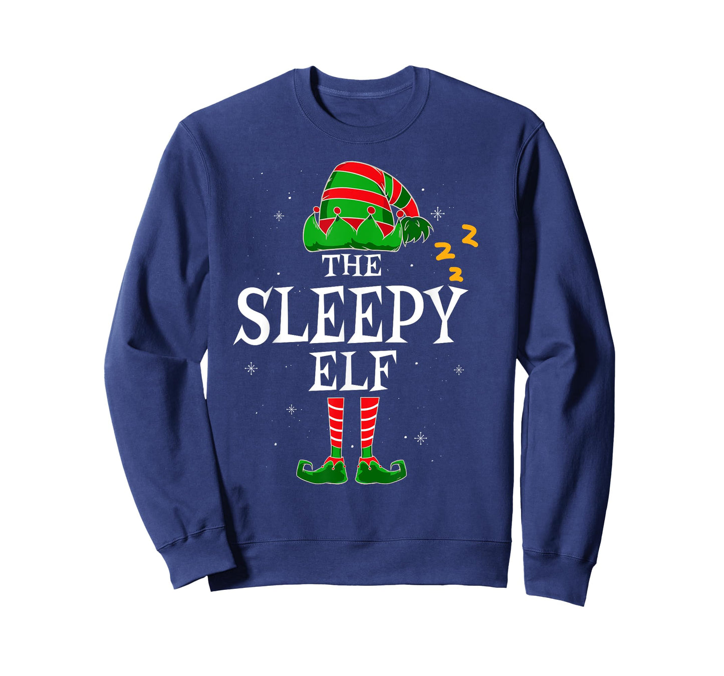 The Sleepy Elf Group Matching Family Christmas Holiday Funny T-Shirt