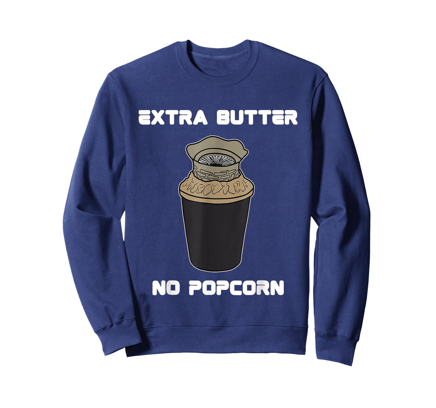 Funny Meme Extra Butter No Popcorn Dune Popcorn Bucket T-Shirt