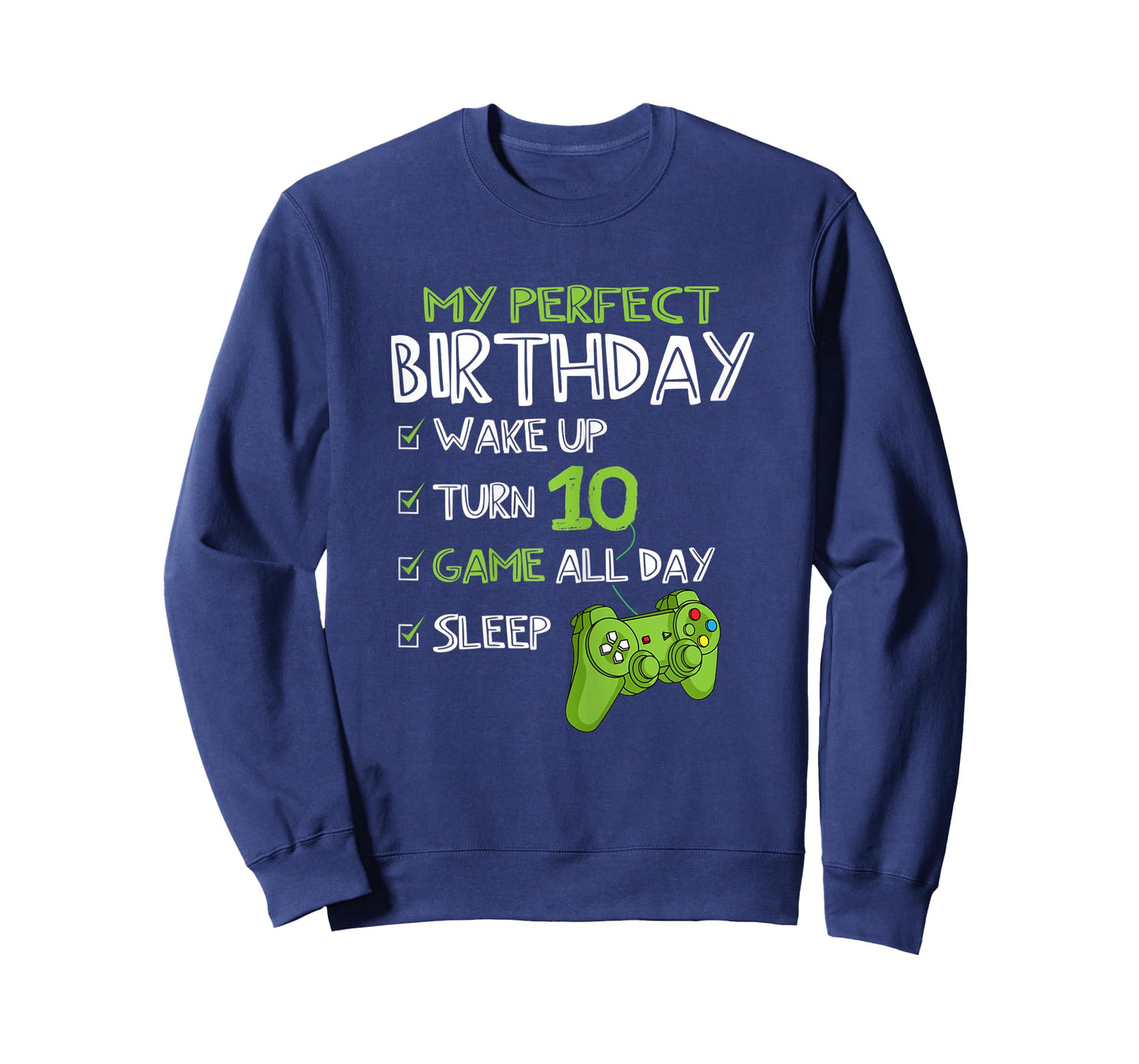 10th Birthday Gaming 10 Years Old Perfect Gamer Gift Boys T-Shirt